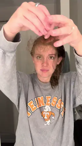 Stay till the end to see how much hair I lost 🥴. #hairtok #nightroutine #thickhair #hairloss #detangler 