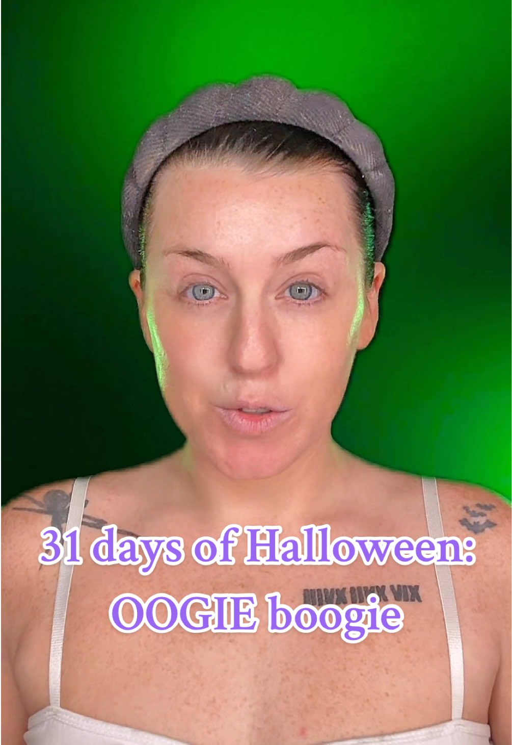 28/31: OOGIE Boogie 🪲🪱  • • • • • #31daysofhalloween #31daysofhalloweenmakeup #oogieboogie #nightmarebeforechristmas #31nightsofhalloween 