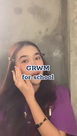 GRWM for school (late nanaman ako) highlighting my hair mist from @Fresh Philippines ✨ #grwm #makeup #fyp #BeautyTok #tutorial 