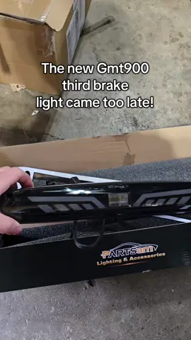 Sweet GMT900 third brake light! 