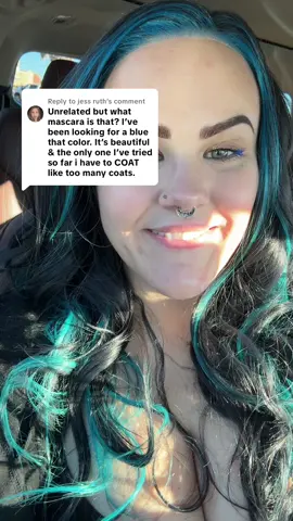 Replying to @jess ruth @tarte cosmetics tartelette tubing mascara!!  #tartecosmetics #bluemascara #bfcm #tiktokshopblackfriday #tiktokshopcreatorpicks 