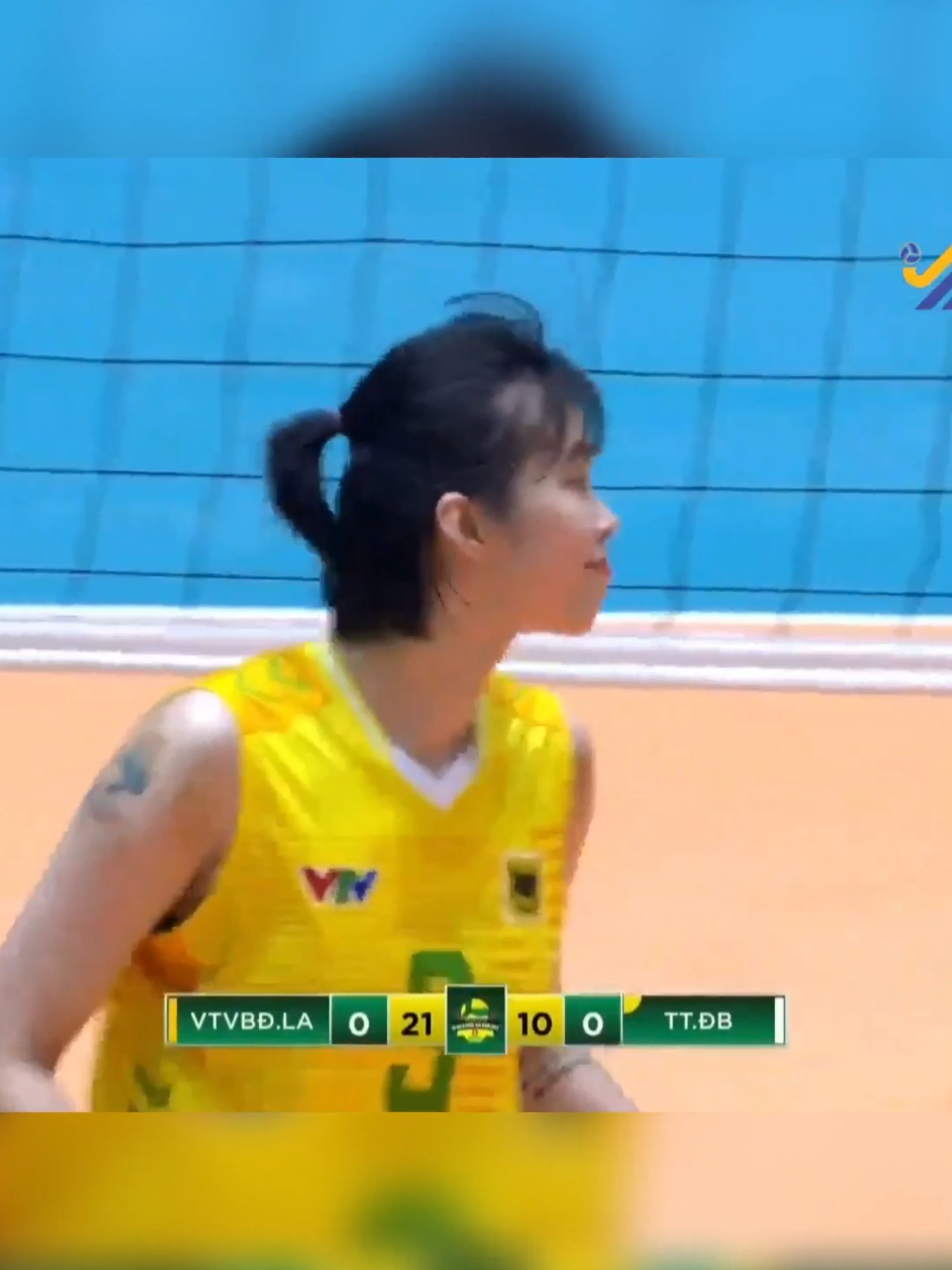 Chấp 3 chắn vẫn ghi điểm cực bén, đó chính là Trần Thị Thanh Thúy #bongchuyenvietnam #bongchuyen #volleyball #sportsontiktok #thanhthuy