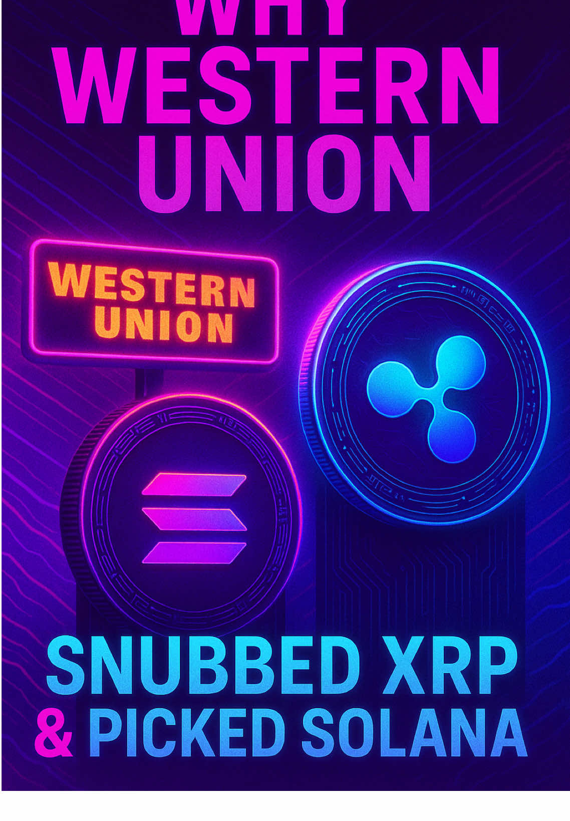 xrp update today why western union picked solana instead #xrparmy #xrpnews #solana #cryptoforbeginners #blockchaineducation xrp update today western union’s blockchain shift is sparking debate after choosing solana over ripple xrp this isn’t financial advice it’s education on how iso 20022 and blockchain payments are shaping the future of global finance share this with an xrp holder who follows xrp news today tag a friend who needs to see this this video is categorized under technology and education it contains no references to substances abuse or violence all content is purely educational