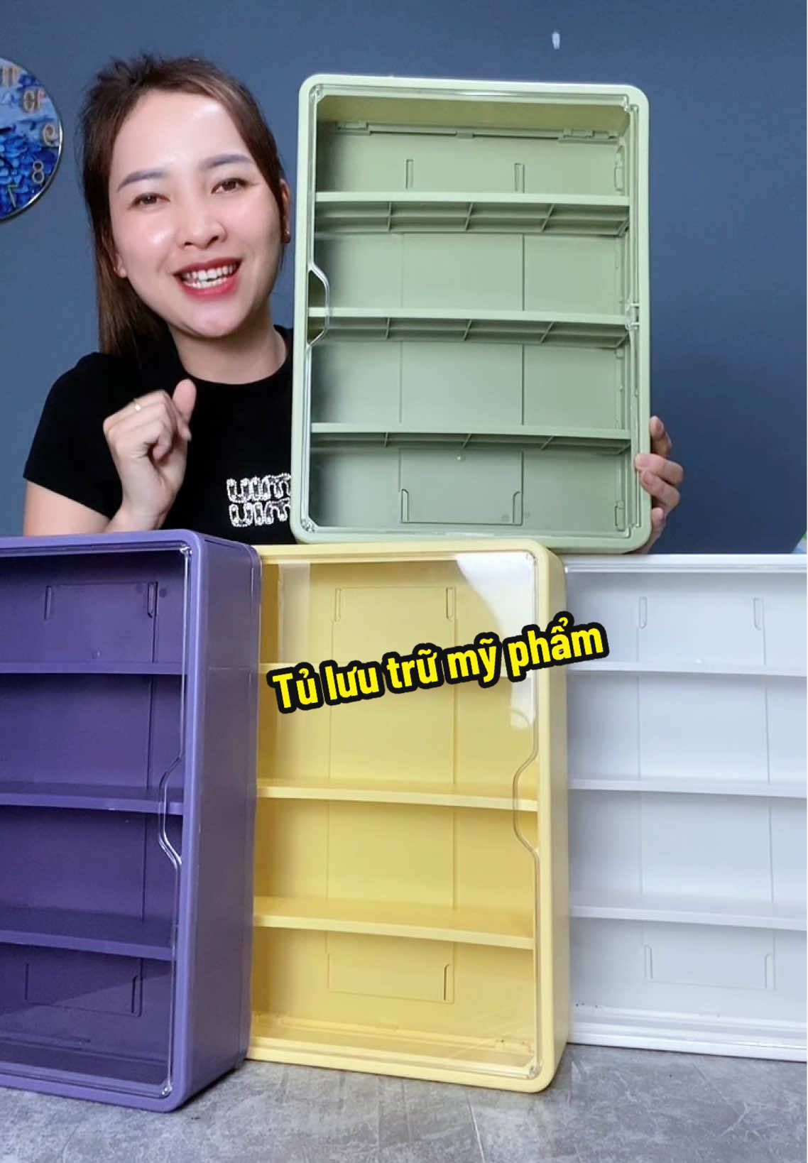 Deal rẻ giá tốt tội gì lo chốt câc bác ơi. Tủ lưu trữ mỹ phẩm toàn màu xinh xịn. #toanreview #giadungtienich #tudungmypham 