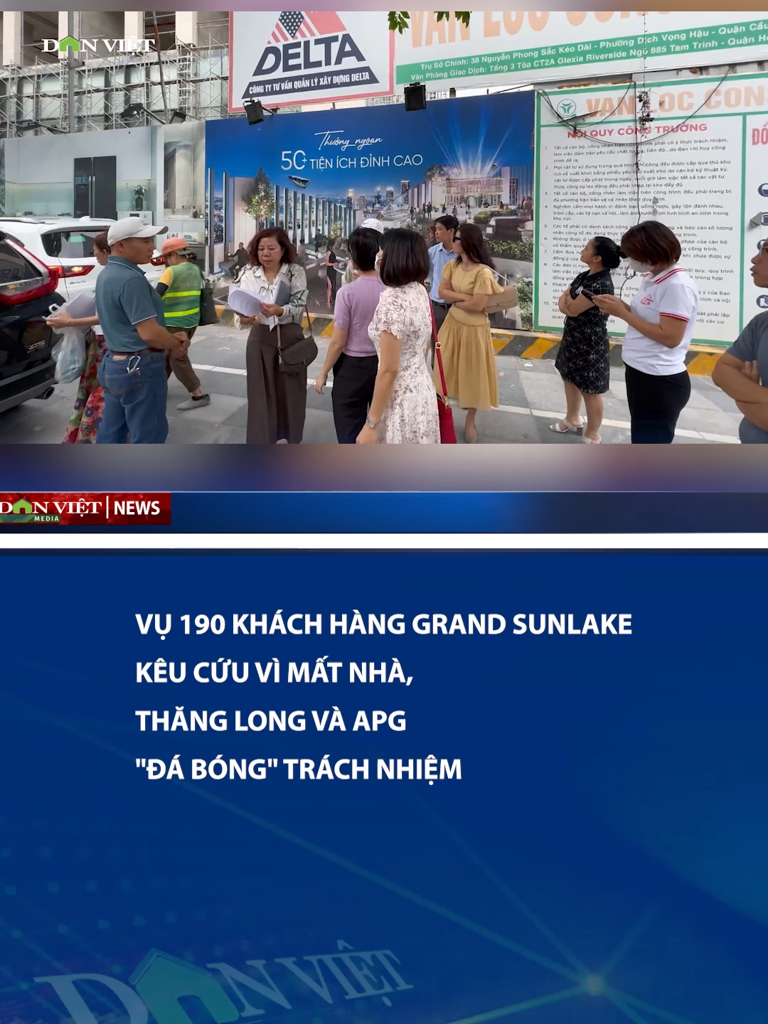 Vụ 190 khách hàng Grand Sunlake kêu cứu vì mất nhà, Thăng Long và APG 
