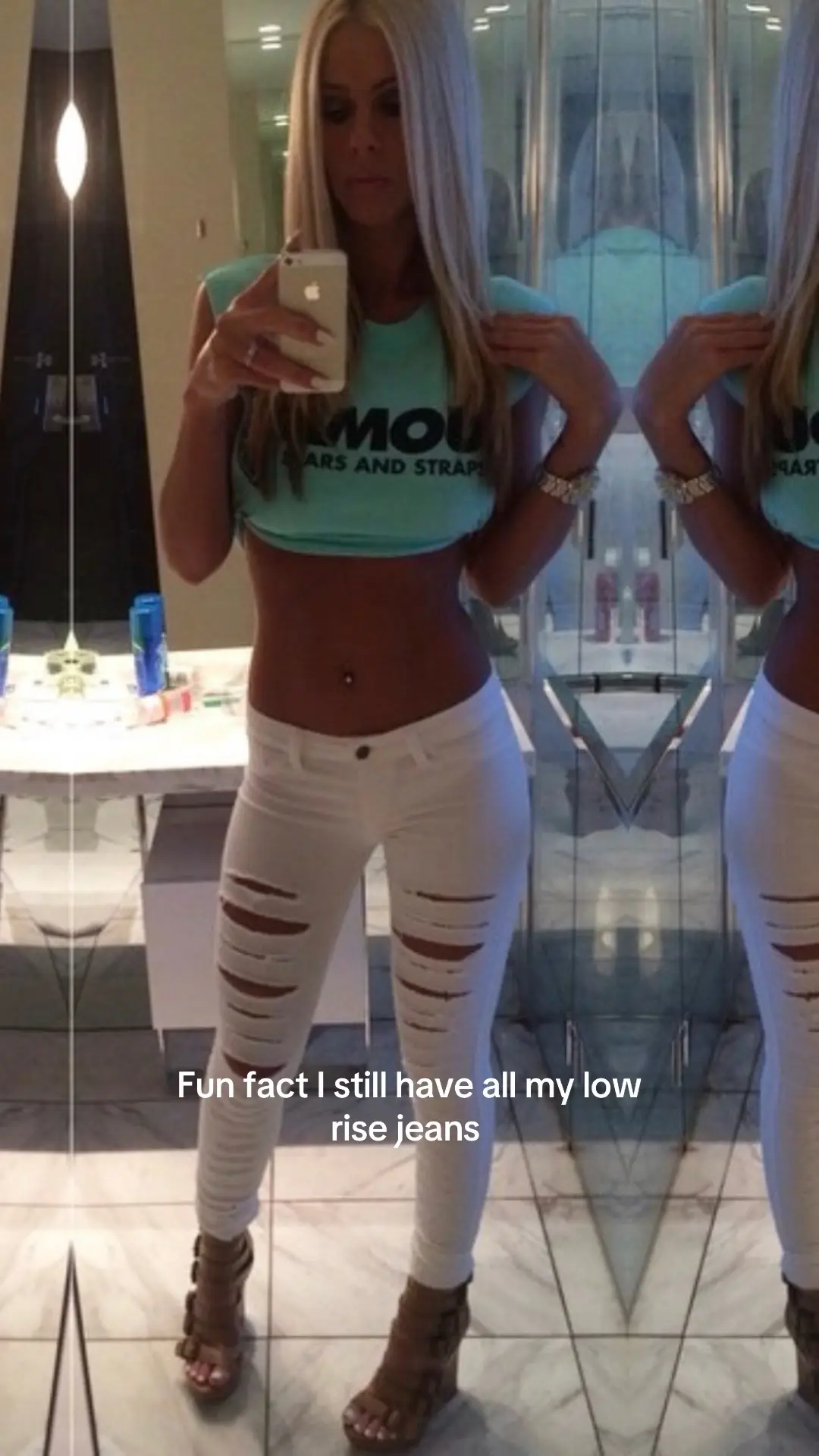 When your jeans were lower than your standards in 2000 😎✨ #Y2KRevival #LowRiseForever #NostalgiaFits #2000 