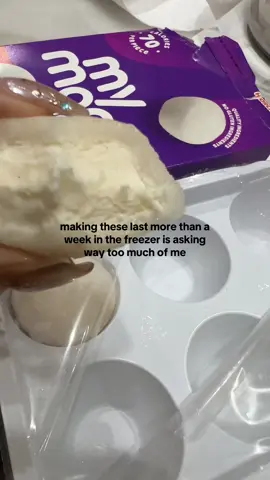 five days max if you’re lucky #mochi #icecream #horchata #dessert #yummy 