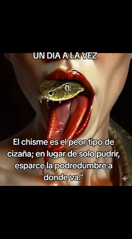 la zisaña el peor veneno.