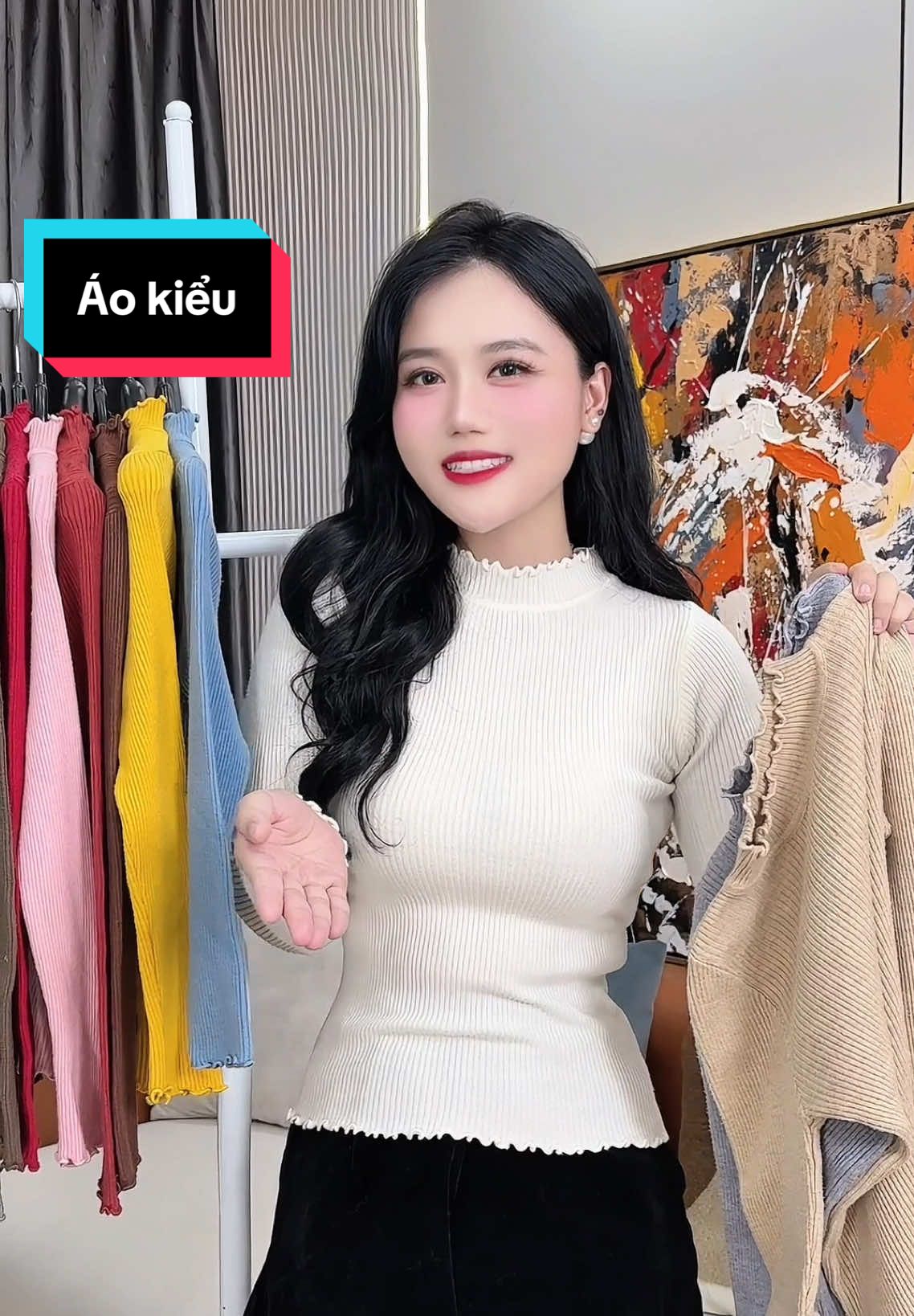 Áo len xinh #aolenxinh #aonu #myoutfit #fypシ゚ #viral 
