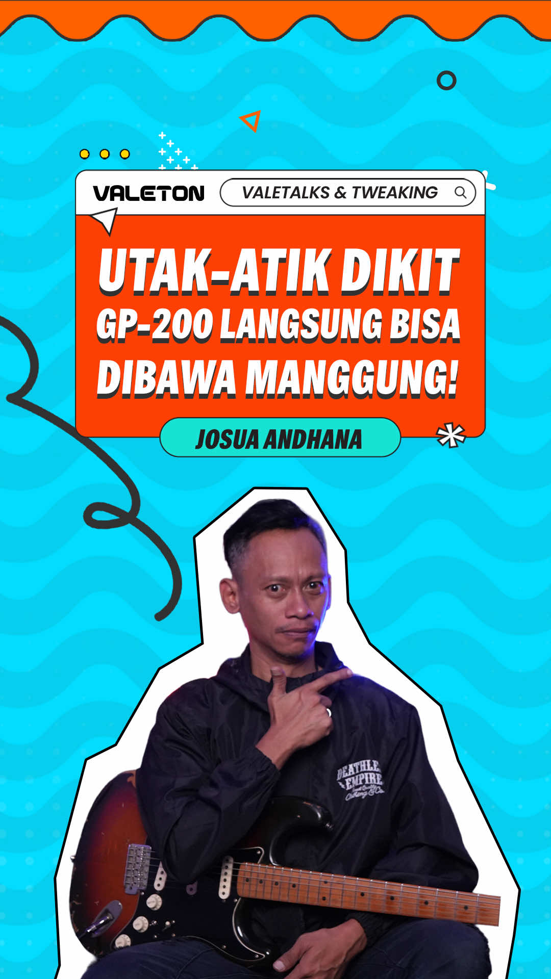 NGULIK POP DANGDUT DI PEDAL DIGITAL VALETON BARENG GITARIS DENNY CAKNAN! ft JOSUA ANDHANA . #valeton #valetongp200r #gp200r #valetongp200rvideo #efekgitar 
