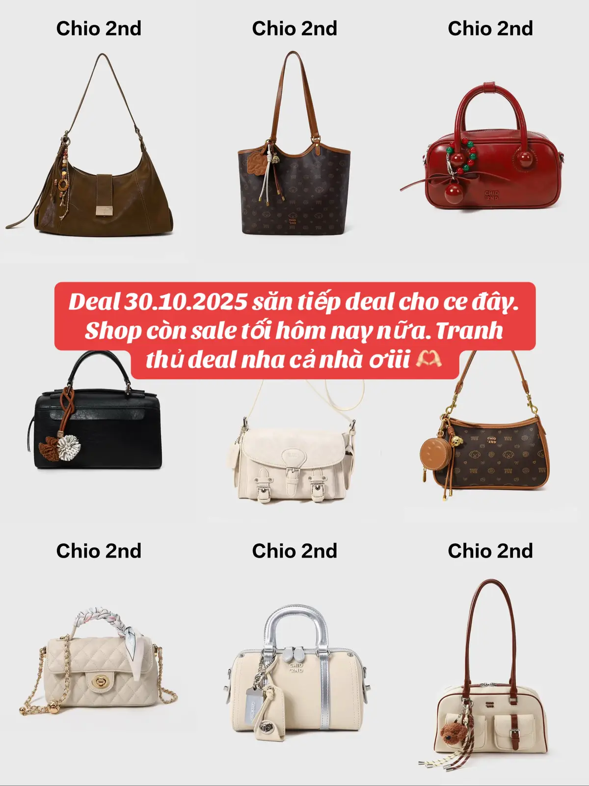 Giá sale #tuichio2nd #tuideocheo #tuixachhottrend #unboxing #maiphanord 