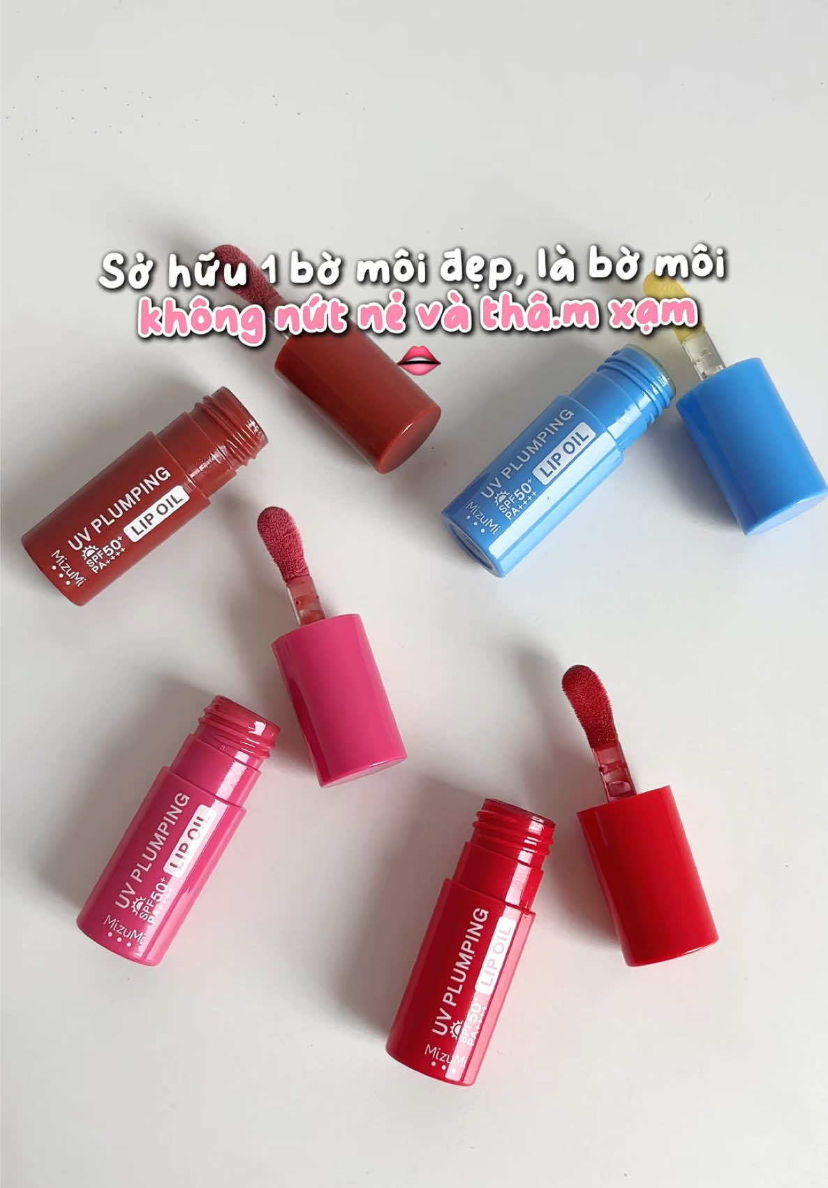 Đừng chỉ chống nắng cho da, vì môi khô môi cũng cần chống chọi lại với ánh nắng đó 👄☀️#mizumi #sonduongmoichongnang #mesaylamdep 