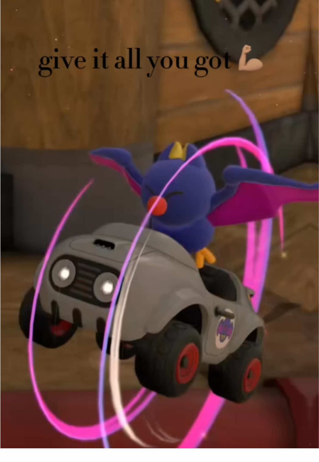 he givin his all 🦇🫵🏼🫨🏃💨 #fyp #viral #mariokart #spongebob #foryoupage 