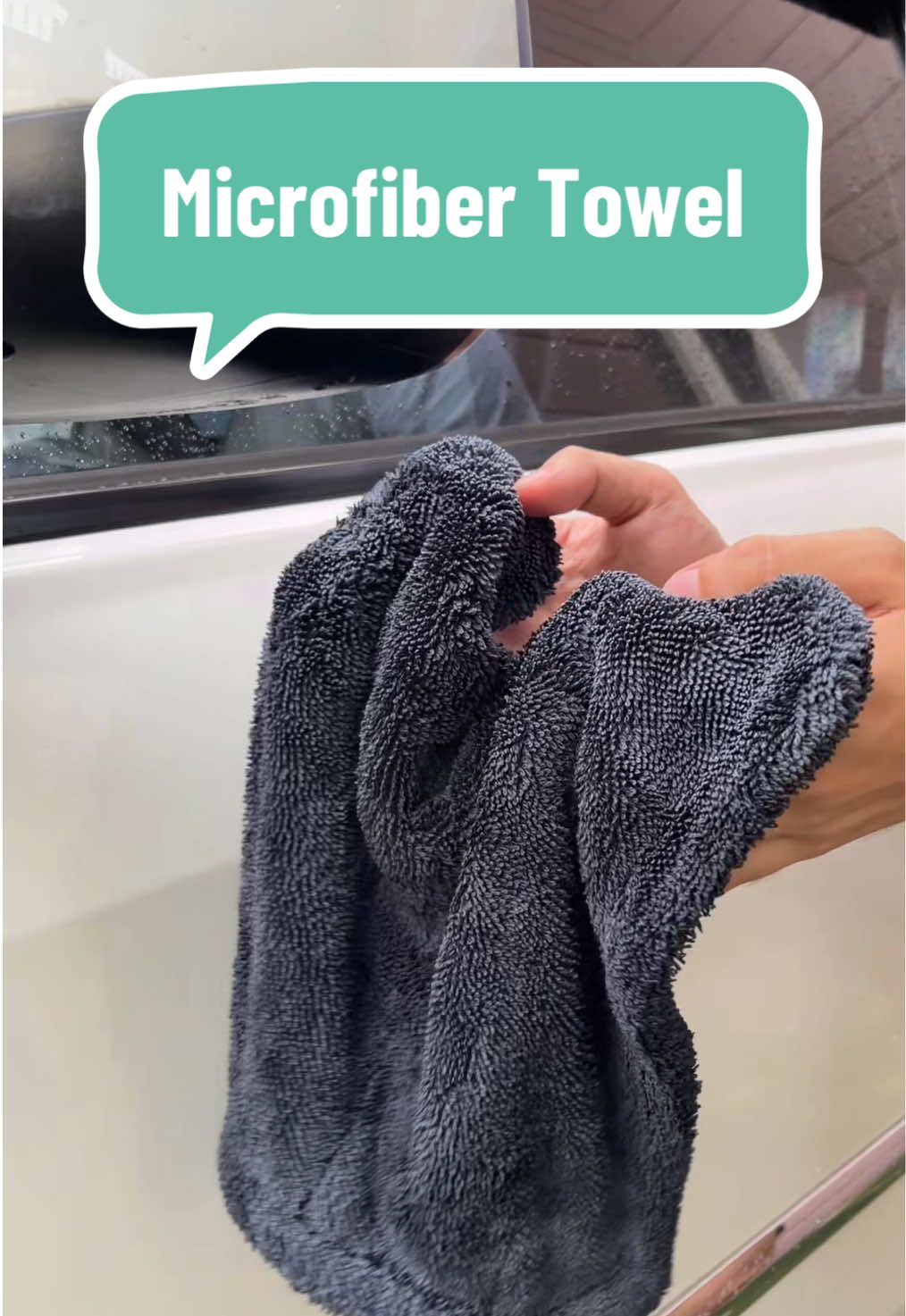 Car Microfiber towel | Sobrang nakakatuyo ng basang kotse.