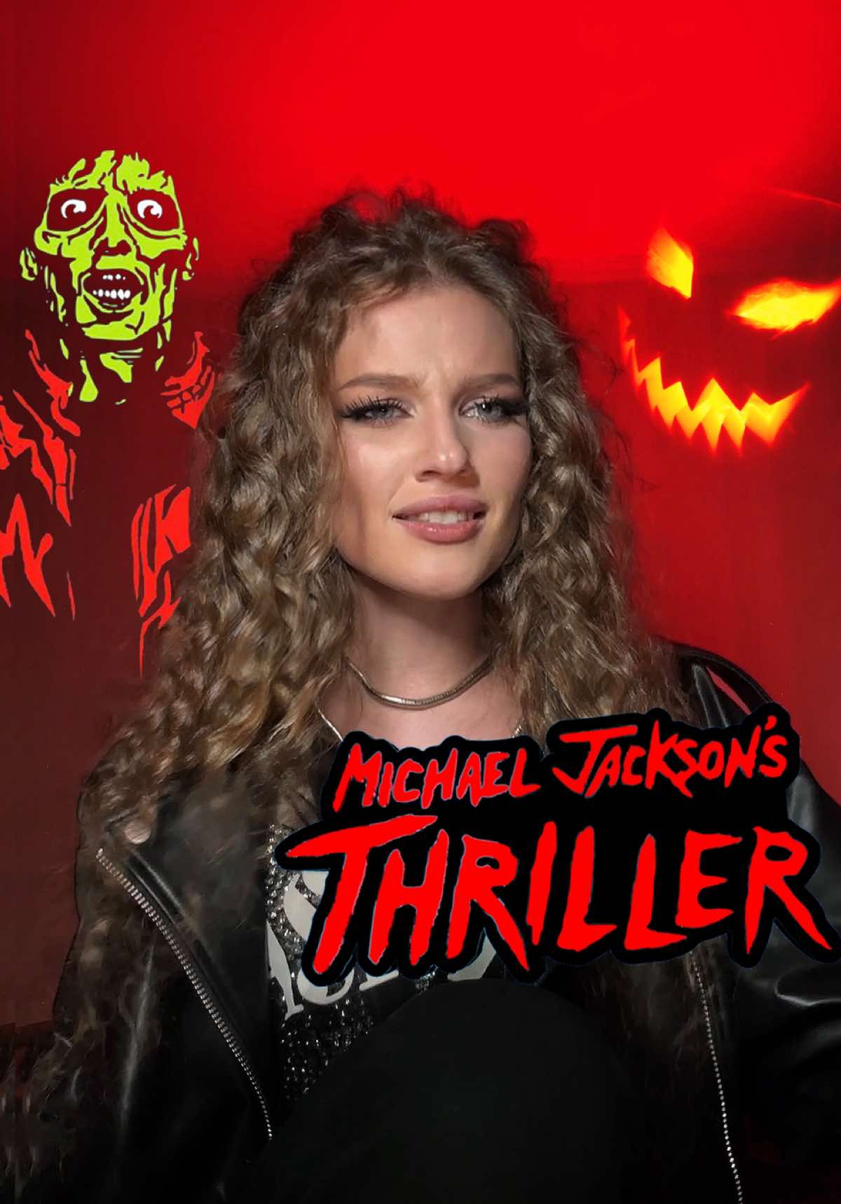 👻🧟🎃 #thriller #michaeljackson #cover #voroninavaleria #Halloween 