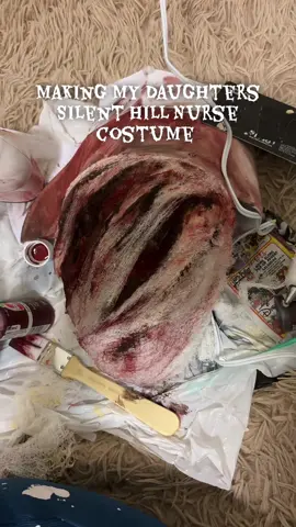 Built from scratch 🙌🏽😮‍💨 #silenthillnurse #silenthill #halloweencostume #diyproject 