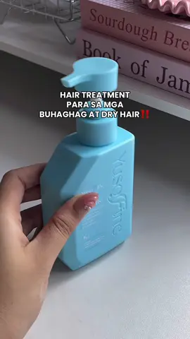 Hair Repair para sa mga damage hair super lambot talaga😫 #yusofine #hairtreatment #damagehair #mahalia #fyp 