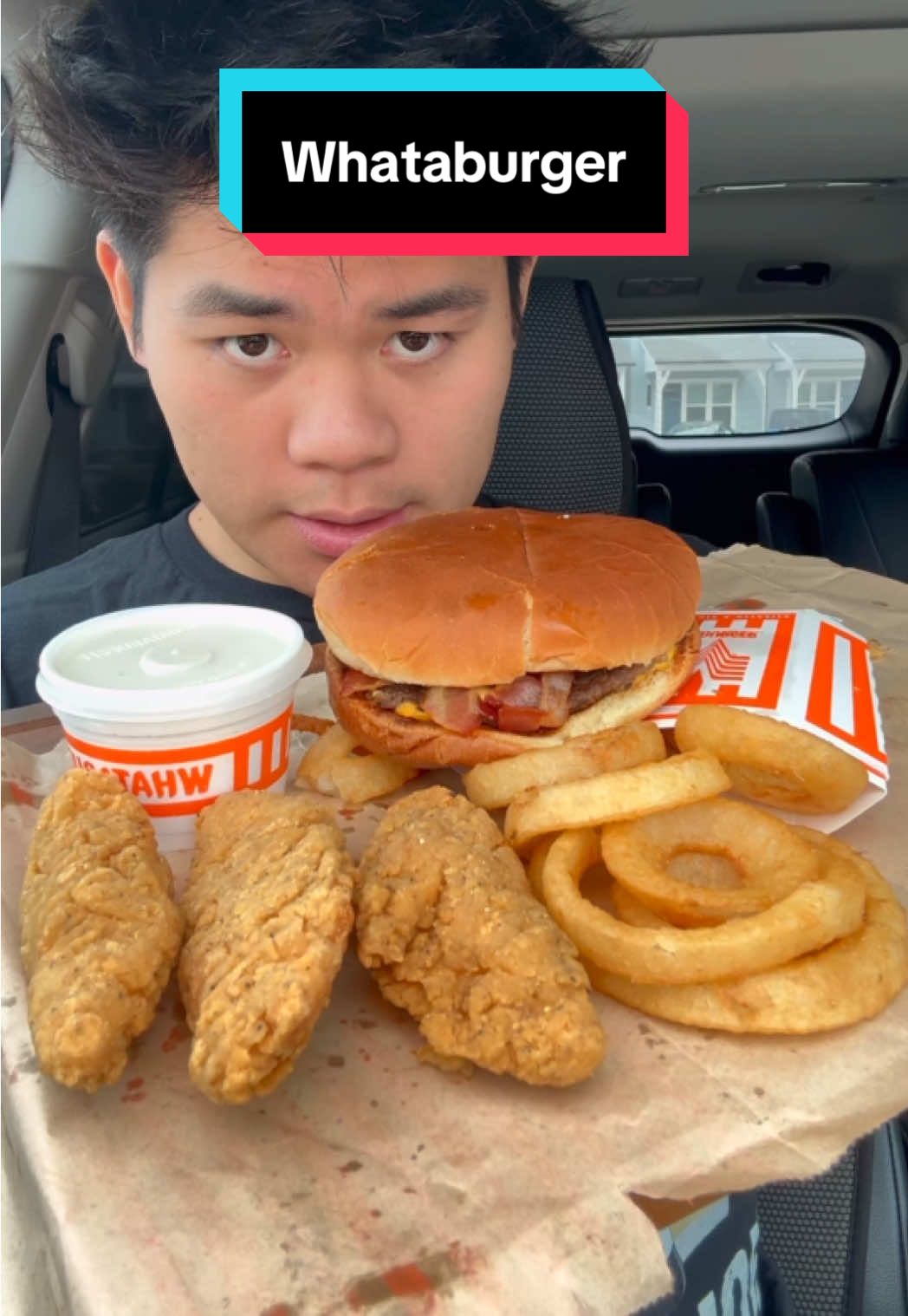 i never knew @Whataburger had gravy… it’s kinda gas? #whataburger #mukbangs #louisiana #viral #fypシ 