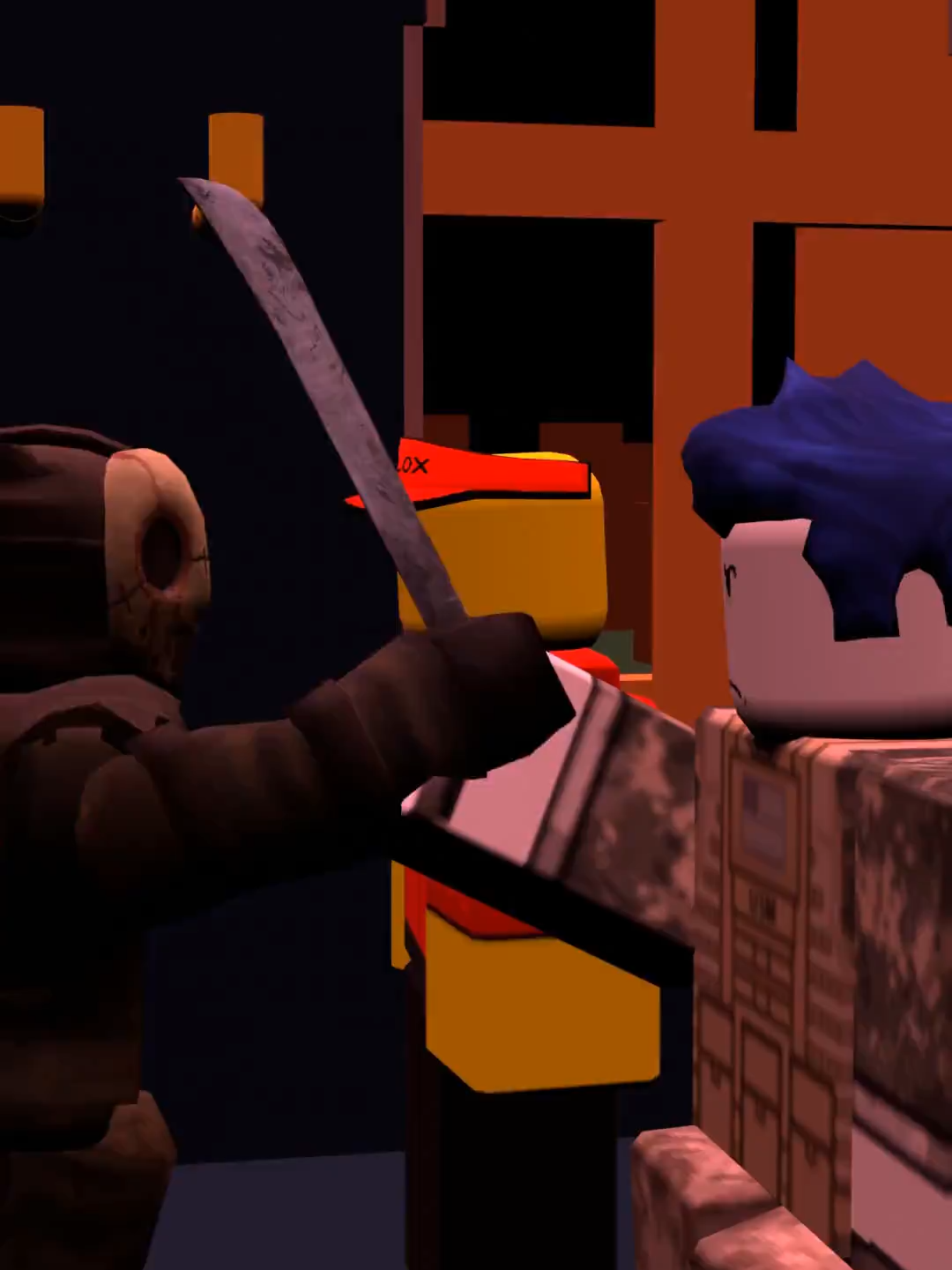 slasher pulling out bruce lee moves #forsaken #fyp #robloxfyp
