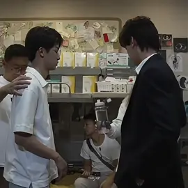 TXN got the water first but he gave it to Zy to drink before himself, and they even shared a 🚬  🫠🤏🏻 #tianxuning #ziyu #tianziyu #revengedlove 