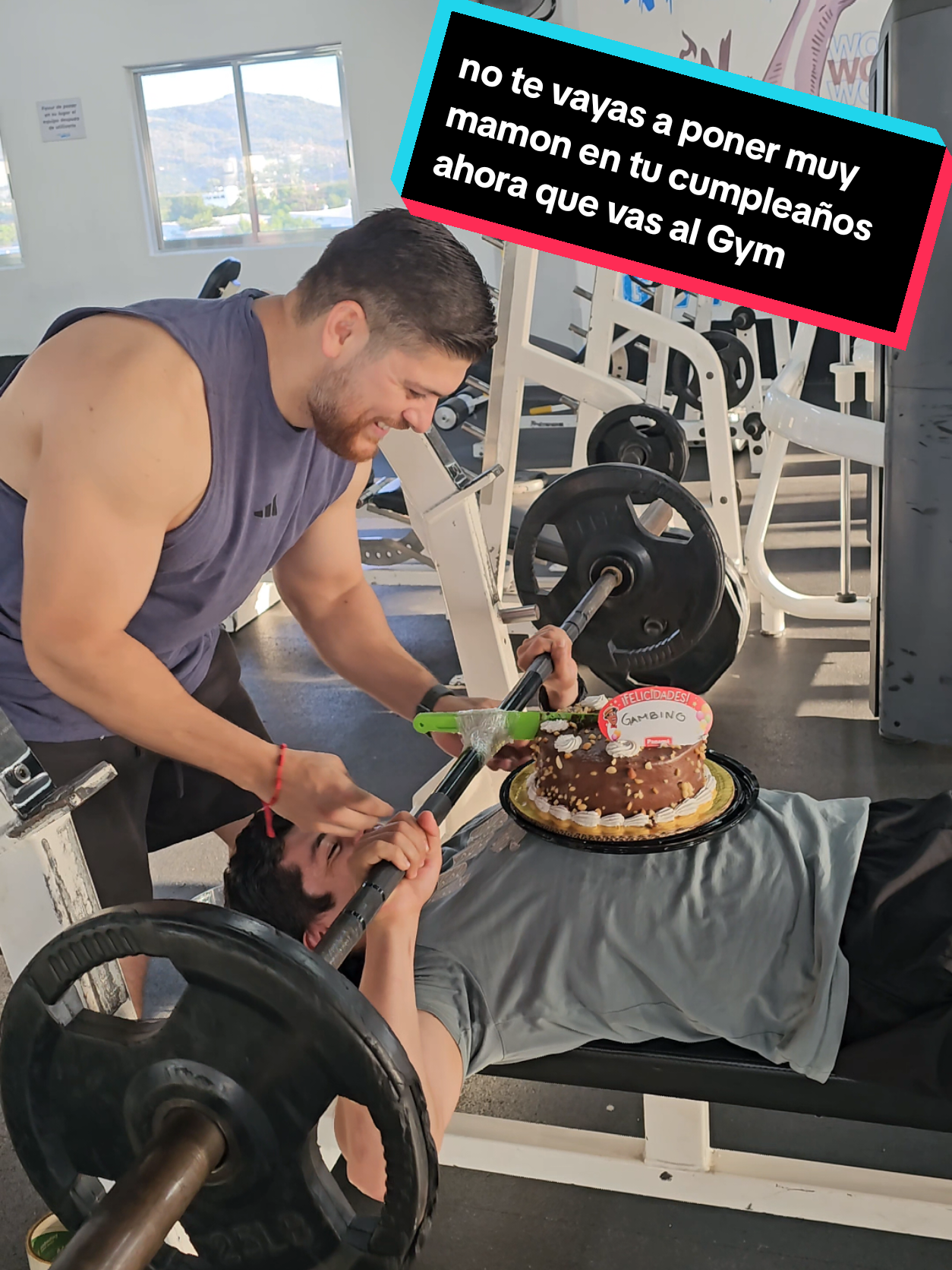 Feliz Cumpleaños a mi Bro!  Vas con nada Bro!  #gymmotivation #humor #Gym 