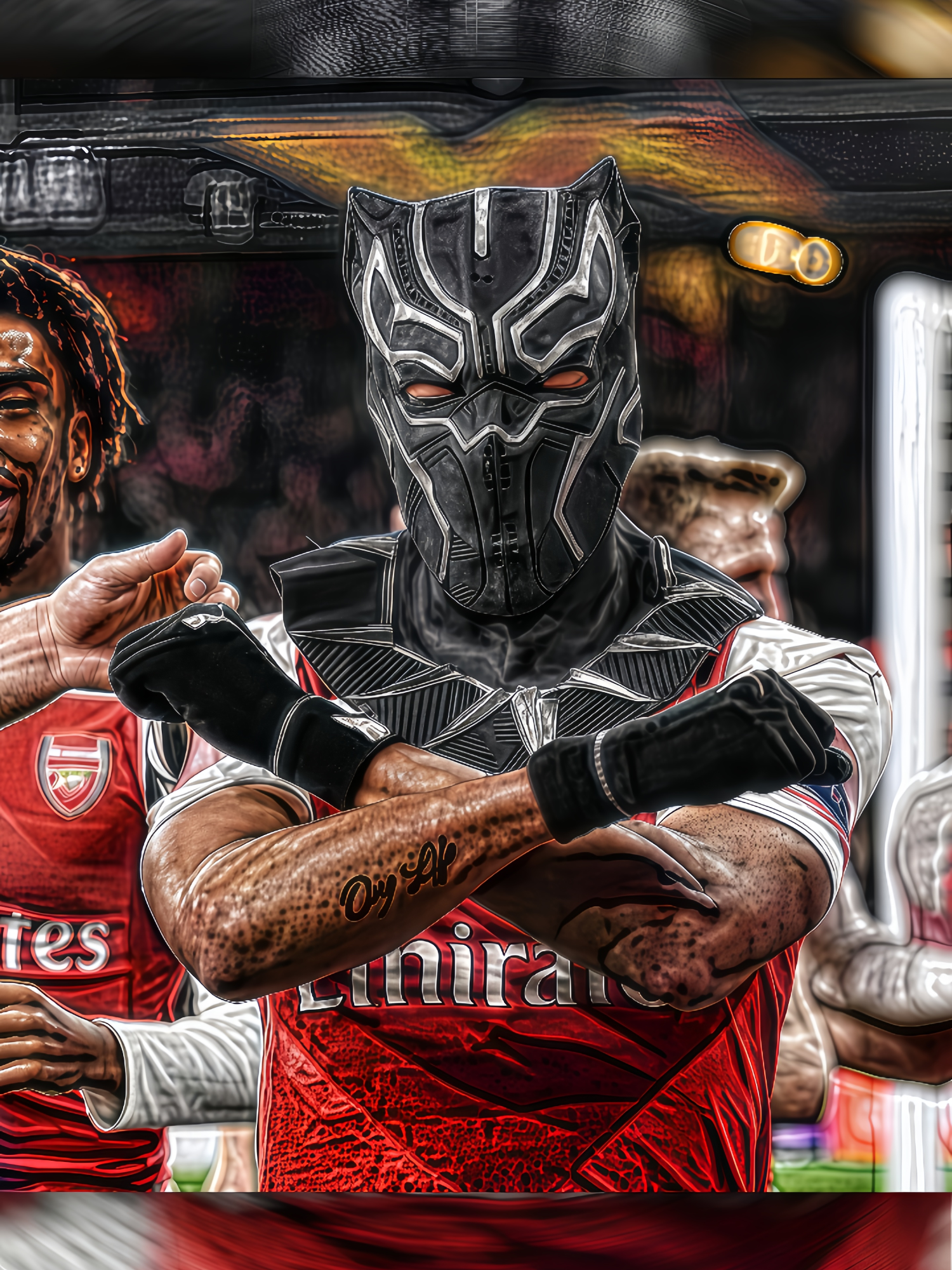 Bagian 5| El phanterr 🐈‍⬛🐺 .. #alightmotionedit #jjfootball🎭 #arsenal #foryoupage❤️❤️ #bismillahfypシ #fyppppppppppppppppppppppp #