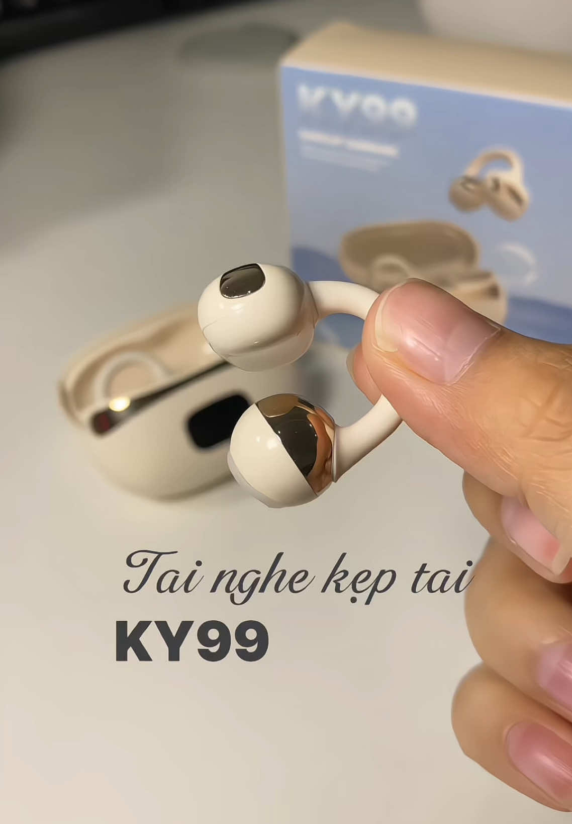 Tai nghe kẹp vành tai KY99 của nhà Kytech #sunnie #kytech #ky99 #tainghe #tainghebluetooth 