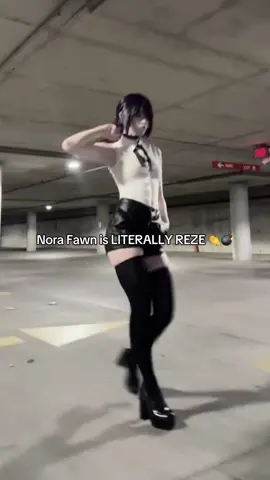 Nora Fawn WINS the Reze Cosplay contest 👏👑 | @Nora  - - - #reze #rezecosplay #legobatman #norafawn #chainsawman 