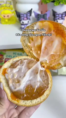 Hamberger ăn liền thơm ngon, tiện lợi cho mấy bạn bận rộn nè #hamberger #hambergeranlien #ansang #cabara #reviewfood 