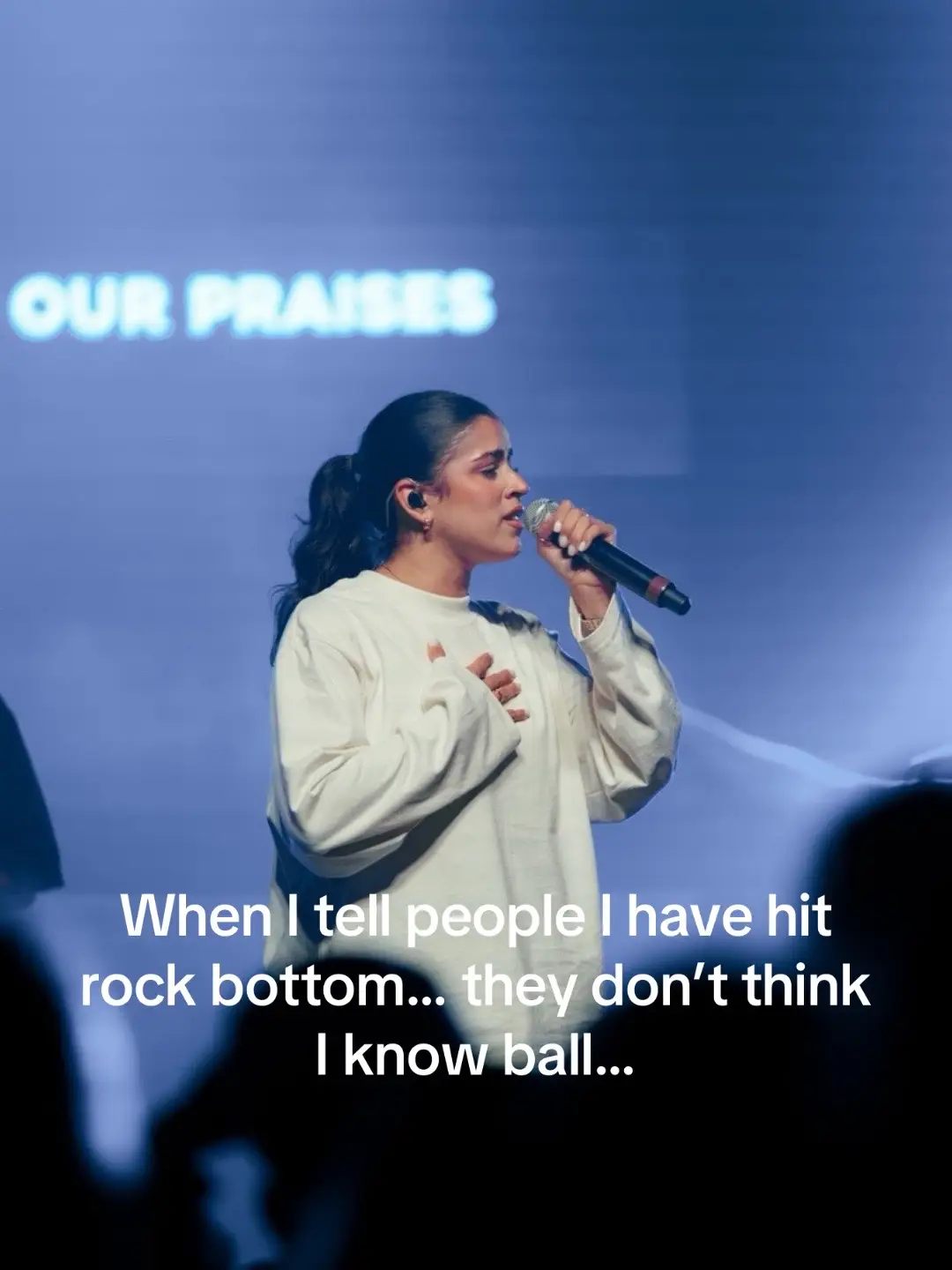 Through loss, grief, pain, heartbreak, tears, falling, getting lost to being found, redeemed, healed and restored, I only one person I owe all of my life to… his name is Jesus and He can and wants to do the same for you too ✨ Shout out to @emy brookins for sharing 🤍