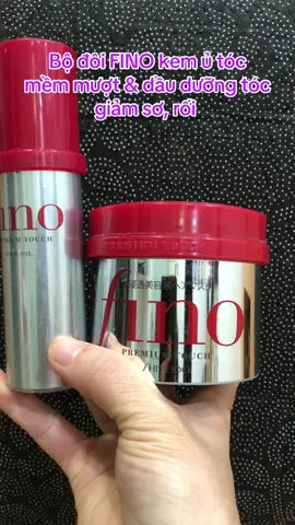 Bộ đôi FINO kem ủ tóc cao cấp siêu mềm mượt & dầu dưỡng tóc giảm sơ, rối #kemutoc #kemutocsieumuot #kemutocfino #dauduongtoc #dauduongtocfino 