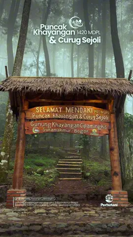 Cuaca berkabut jarak pandang hanya sebatas mengagumi 🌫️🍃 #wargakhayangan syahdu kabut di basecamp @gunung_khayangan_cipamingkis vibes nya syahdu banget🥹🌲   #puncakkhayangan1420mdpl #curugsejoli #gunungkhayangancipamingkis #pendakikalcer 