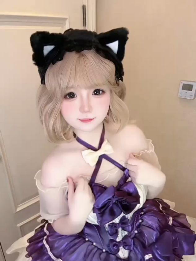 dress ungu💜😗🤙#piiftqua #lupieditz #douyin抖音 #cosplay #xuhuong 