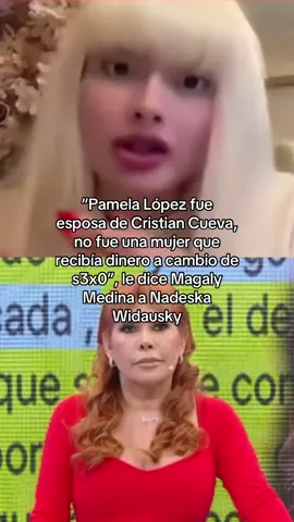 #magalymedina #nadeskawidausky #cristiancueva #pamelalopez #chismososmillenials 