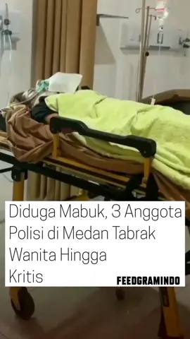 Sebuah video yang menarasikan empat anggota polisi diduga dalam kondisi mabuk menabrak seorang wanita hingga kritis di Kota Medan, Sumatera Utara, viral di media sosial. Peristiwa tersebut disebut terjadi di depan tempat hiburan malam Golden Tiger, Jalan Merak Jingga, Medan, pada Minggu (26/10/2025) dini hari. Dalam narasi video, keempat oknum polisi disebut berinisial Bripda VPA, Bripda MN, Bripda ST, dan Bripda BI. “Saksi mata menyebutkan keempatnya baru saja keluar dari Golden Tiger dalam kondisi sempoyongan, Disebutkan pula bahwa mobil yang dikemudikan Bripda VPA melaju kencang dari area parkir hingga menabrak korban yang berdiri di tepi jalan. Warga yang melihat kejadian itu sempat mengejar mobil tersebut saat berusaha kabur. “Tak jauh dari lokasi, mobil pelaku berhasil dihadang dan diamankan massa,” lanjut narasi dalam video. Kasubbid Penmas Polda Sumatera Utara, Kompol Siti Rohani, membenarkan adanya insiden kecelakaan yang melibatkan anggota kepolisian. “Informasi yang didapat, ada tiga orang dalam mobil itu, (inisialnya) VPA, ST, dan BI dari Polda Sumut,” ujar Siti saat dihubungi Kompas.com melalui sambungan telepon, Rabu (29/10/2025). Ketiganya kini tengah menjalani pemeriksaan di Propam Polda Sumut. Peristiwa tersebut diketahui terjadi sekitar pukul 04.30 WIB.  Mobil Honda Mobilio yang dikendarai para oknum polisi itu semula keluar dari tempat hiburan malam, kemudian berputar di Jalan Putri Hijau dan kembali melintas di depan Golden Tiger. Saat itu, korban ED berdiri di pinggir jalan dan tertabrak.  Seorang warga di sekitar lokasi mengaku melihat korban terpental beberapa meter akibat benturan keras. “Ada 5 meter terpental dari tiang listrik ini (pintu keluar) ke sini itu bercak darahnya sampai sini,” ujarnya kepada Kompas.com di depan Golden Tiger, Rabu (29/10/2025) malam. Secara terpisah, AKBP Siti Rohani kembali menegaskan bahwa pihaknya masih menyelidiki insiden tersebut. Namun, ia tidak merinci apakah mobil itu benar berasal dari area Golden Tiger. Terkait dugaan bahwa ketiga polisi tersebut dalam kondisi mabuk, Siti menyebut hal itu masih dalam proses penyelidikan. “(Untuk informasi itu) sedang kami dalami, ketiganya lagi diperiksa di Propam Polda Sumut,” ujar Siti. Sumber: https://www.kompas.com/sumatera-utara/read/2025/10/30/090000388/kronologi-polisi-diduga-mabuk-tabrak-wanita-di-medan-hingga?page=2.