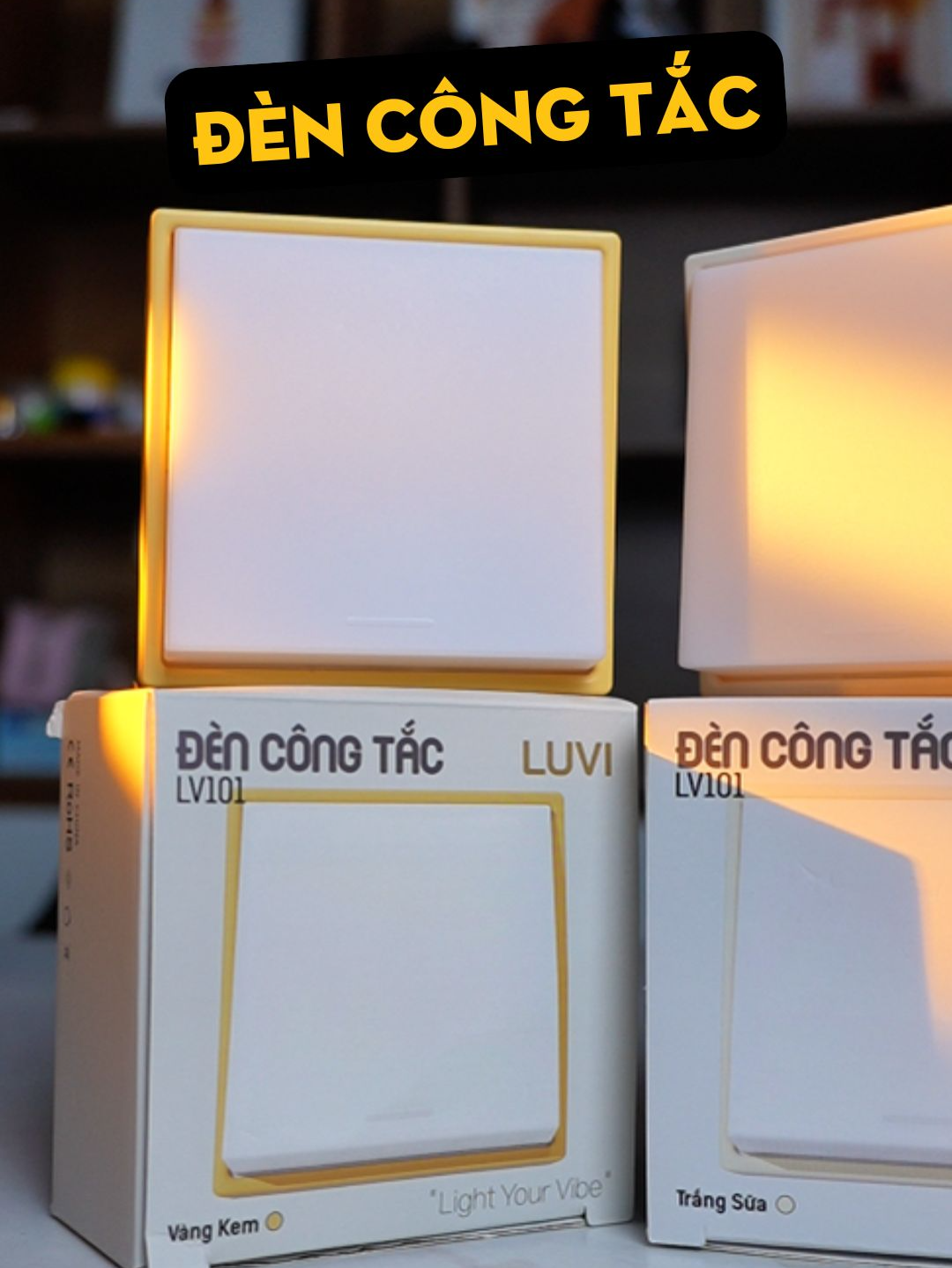Đèn công tắc luvi #hieptrainghiem #thaitronghiep