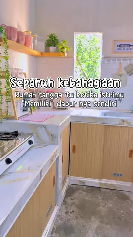 Masyaallah , Alhamdulillah 🥰😇😇 #dapurminimalis #dapurmini #dapurestetik #dapursederhana #dapurmini 