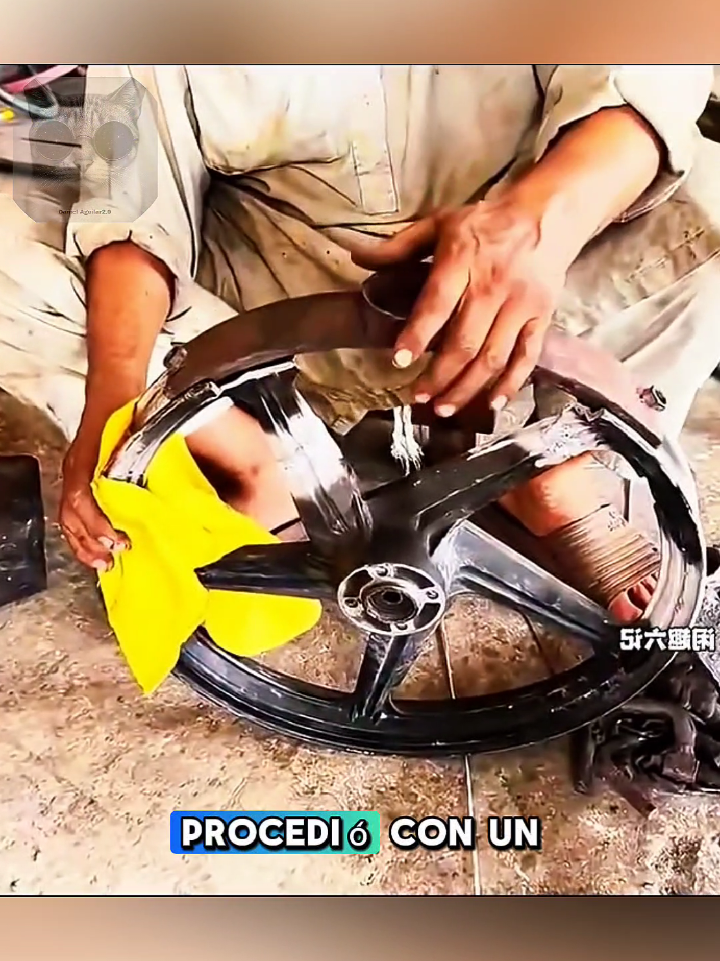 reparación de rin averiado #fyp #videoviral 