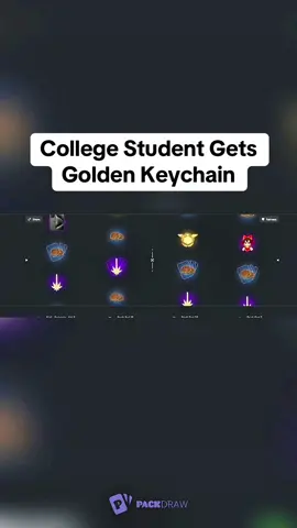 College Student Gets Golden Keychain