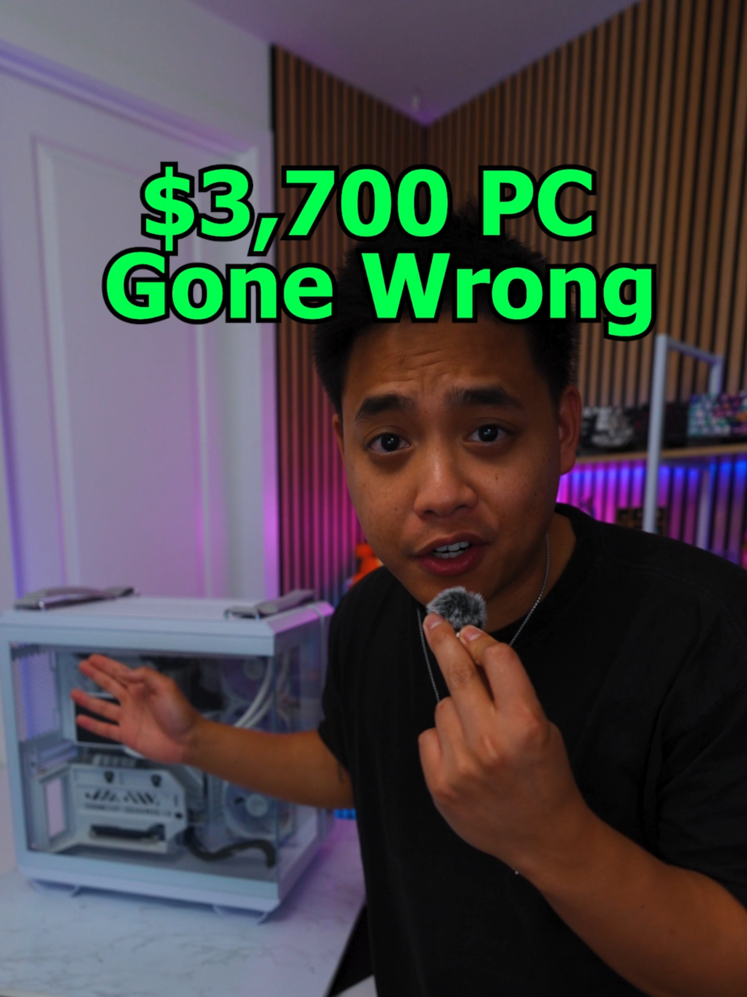 Built a $3,700 PC and.... #dadsnightshift #pc #pcbuilding #pcbuild #pcsetup #Tech ##JonjonTech