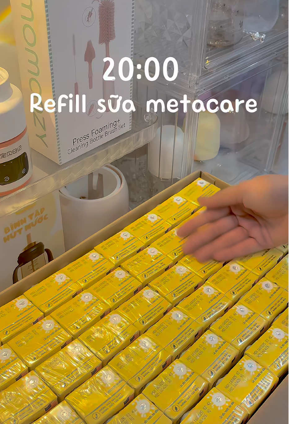 Lâu quá ko fill nhưng vẫn một tình iu với meta 💛 #refillday #metacare #mebimsua #fyb 