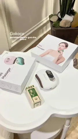 nak v-shaped face kena start pakai electric guasha 🤙🏻 #guasha #guashafacial #electricguasha #gokoco #massage 