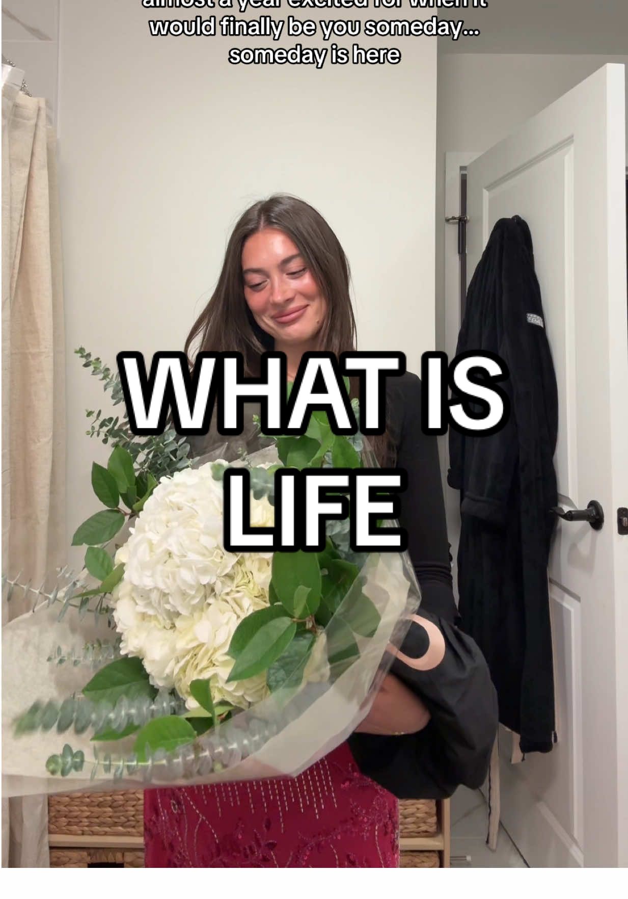 I had to hold back tears filming this but genuinely prepare to be sick of me because I’m happy and im not going to shut the fuck up about it and if that makes you mad you neeeeeeed therapy desperately and quickly #flowers #cute #happy #Relationship #myturn 