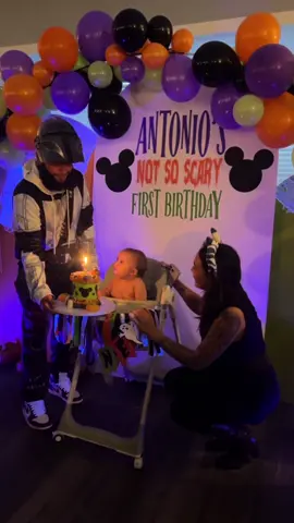 Happy 1st Birthday to my sweet baby boy. I love you. #firstbirthday 