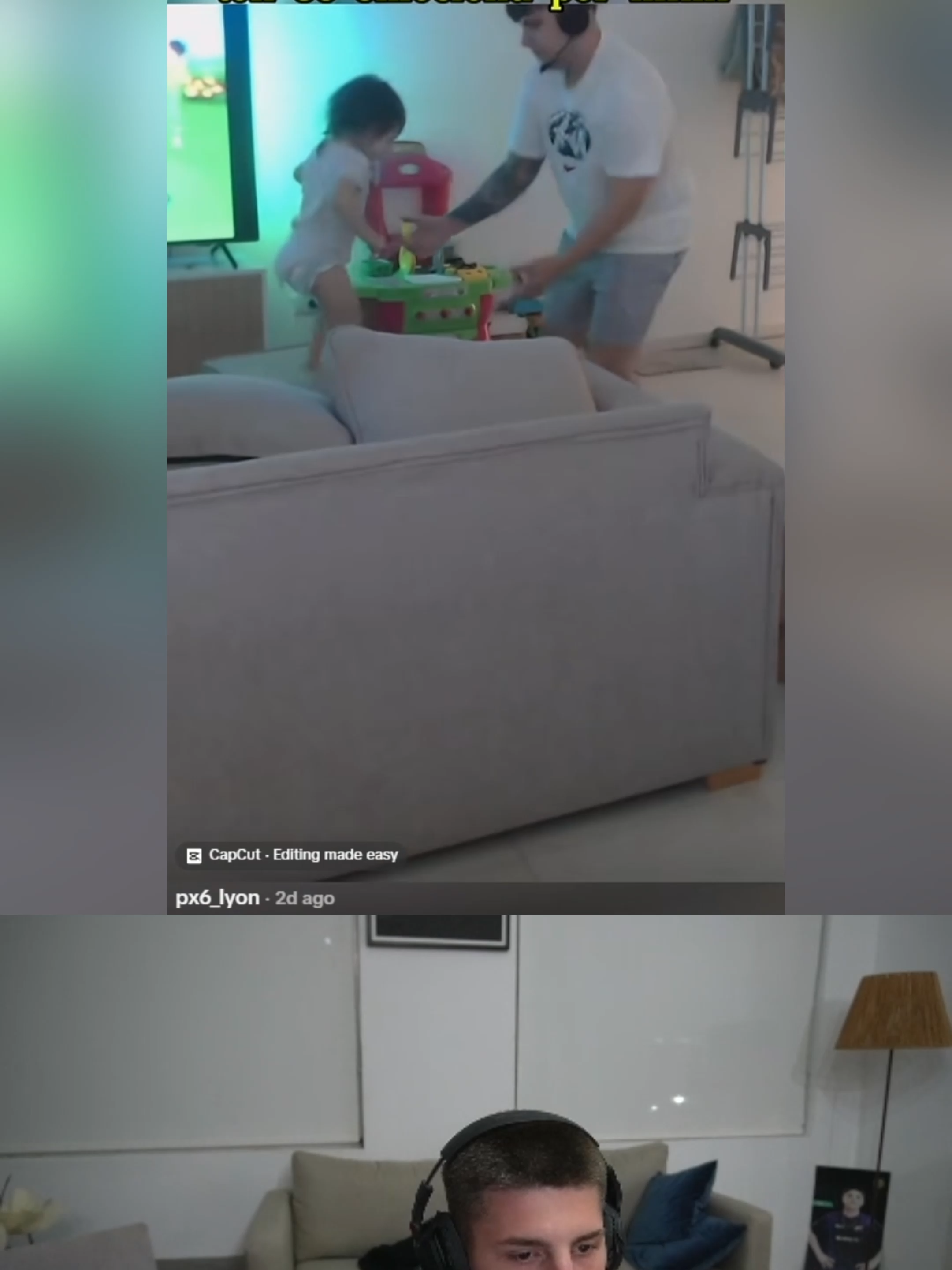 papitn se emociona con mimi 🥹 #xown #xownz #6tn #mimi #kiaratuliano