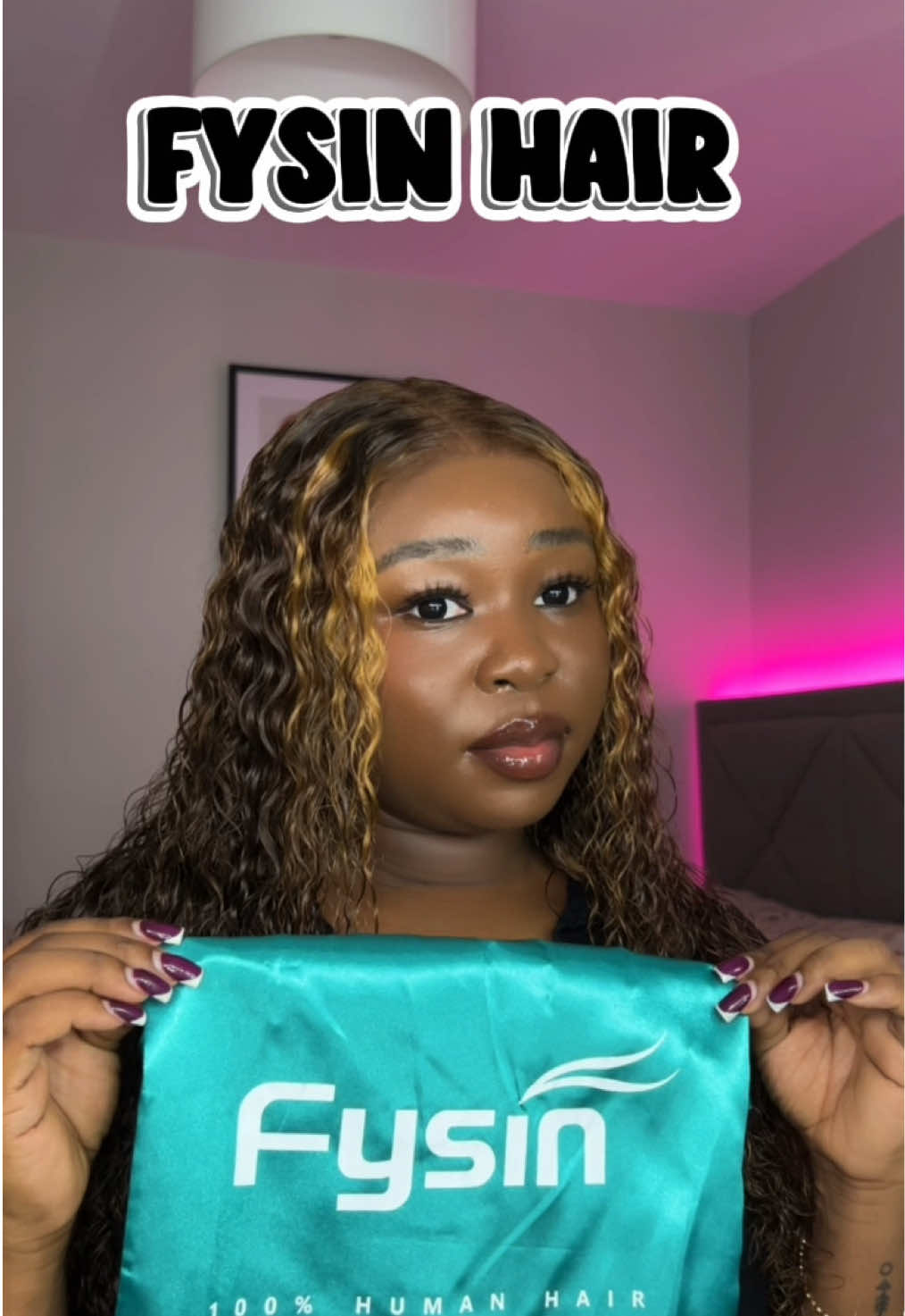 This is your sign to try a highlight water wave unit that looks effortlessly natural @Fysinhair 💫 Link in bio  #fysinhair #wiginfluencer #Hairtok #Beauty #Lifestyle 