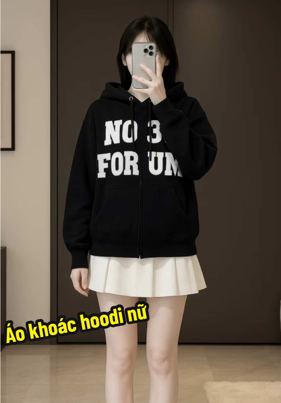 Áo hoodie form rộng – item không thể thiếu cho những ngày muốn thoải mái mà vẫn cá tính ✨ #hoodienu #aokhoacnu #outfitnu #phongcachnangdong #aonudep  
