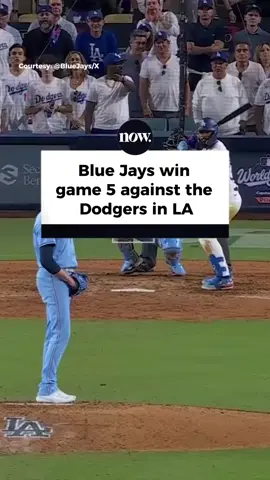 What a game! The #BlueJays take Game 5 against the Dodgers and are now just one win away from their first #WorldSeries title in 32 years! Toronto, are you ready? 💙🔥 #WANTITALL