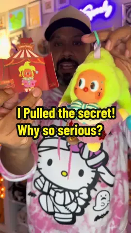 Another amazing pull from @Whoopea@IG: Whoopeaofficial this isn’t the first time I pull a secret from one of their hauls! Shop whoopea.com with my code: hunty to save!  #whysoserious #labubu #popmart #unboxing #blindbox 
