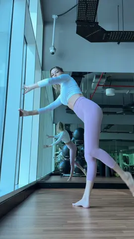 Stretching isn’t always calm… but it always clears my head.